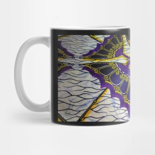 African Ankara Fabric Print Mug